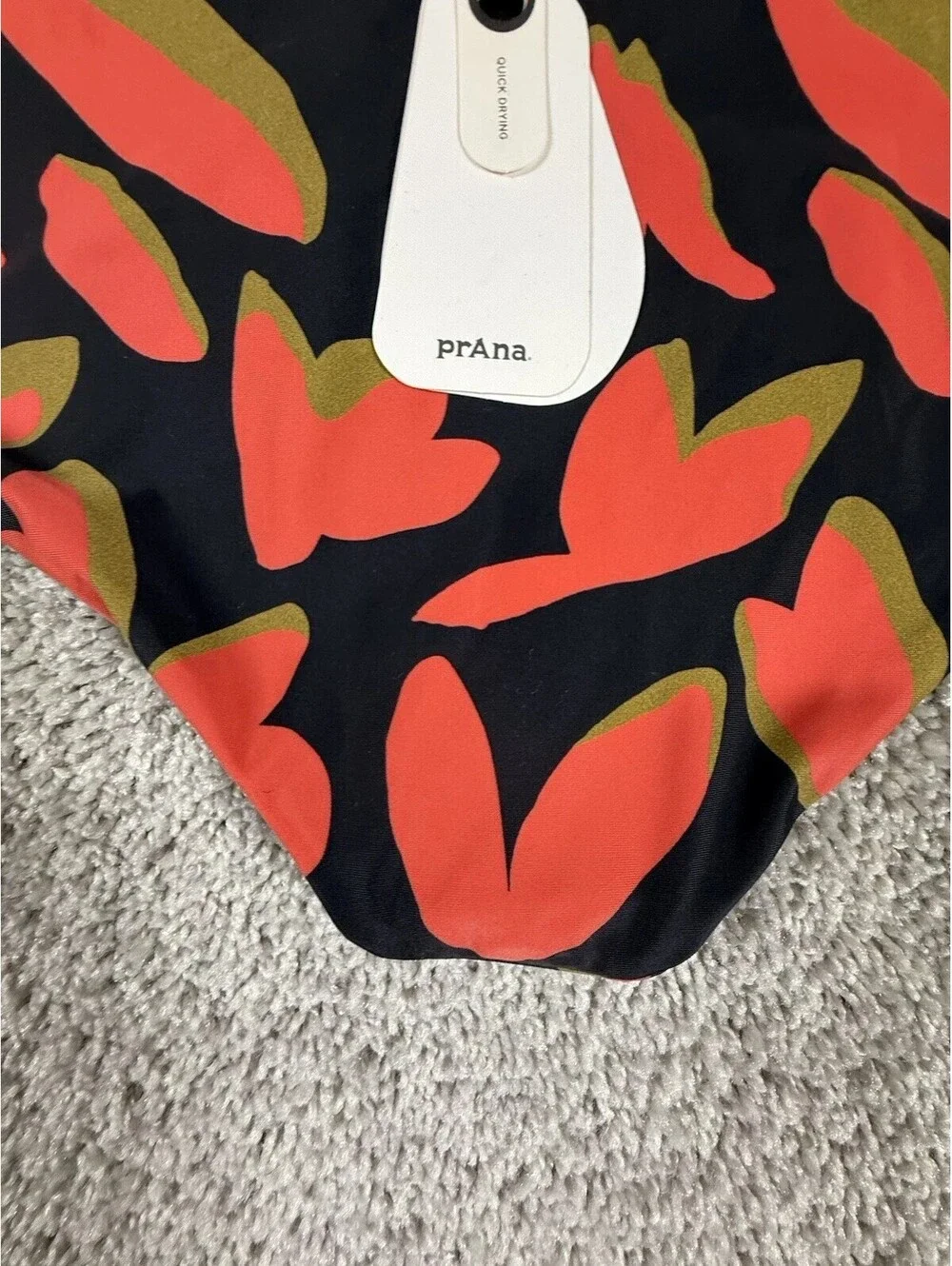 NWT Prana Summer Wave Bottom Size XL Rose Fire Indo Disco $58